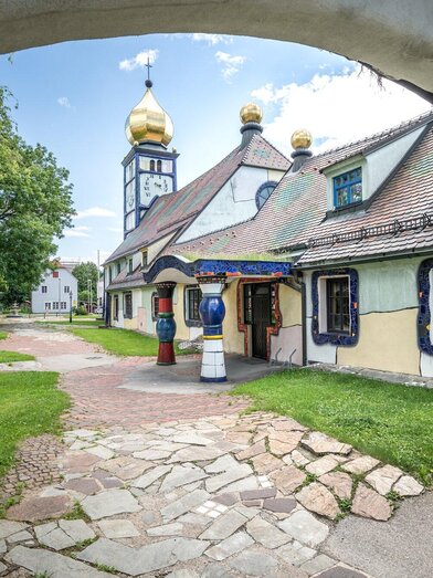 St. Barbara Kirche - Hundertwasser_2 | © TV Region Graz - Die Abbilderei | © TV Region Graz - Die Abbilderei