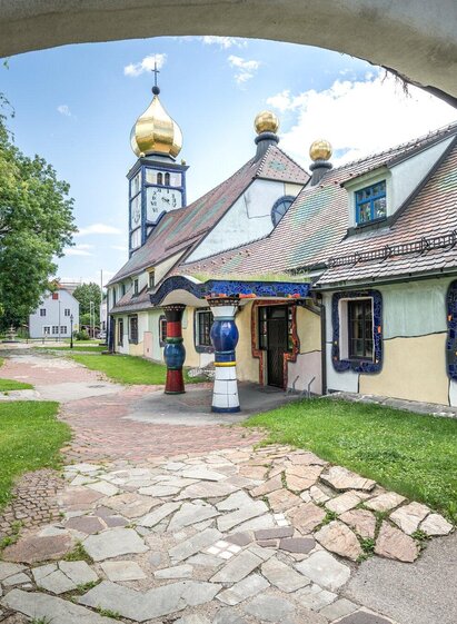 St. Barbara Kirche - Hundertwasser_2 | © TV Region Graz - Die Abbilderei