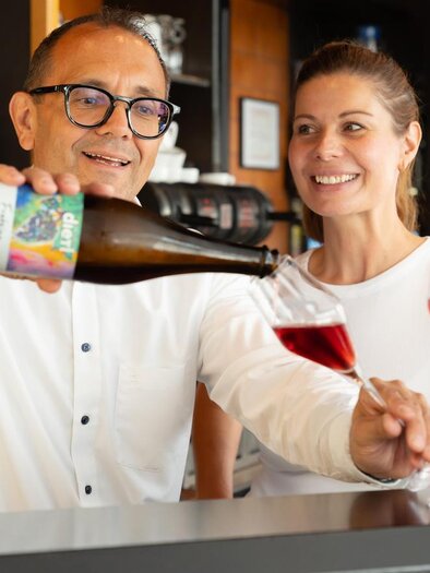 <p>The operators of the Stadtkaffee Feldbach. The atmosphere feels inviting and friendly.</p> | © © Stadtgemeinde Feldbach