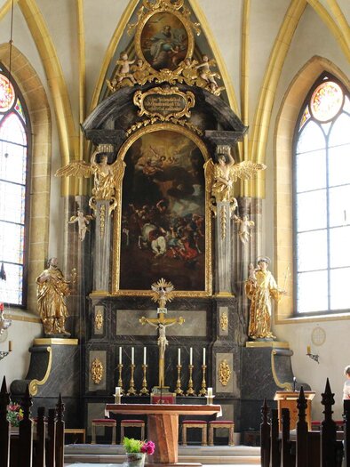 Stadtpfarrkirche, Bad Aussee, Altar | © TVB Ausseerland Salzkammergut - Lechner Viola