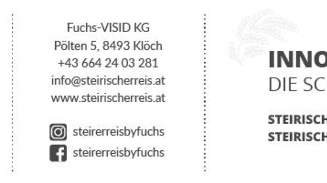 Logo SteirerREIS by Fuchs | © SteirerREIS by Fuchs-Kürbishof