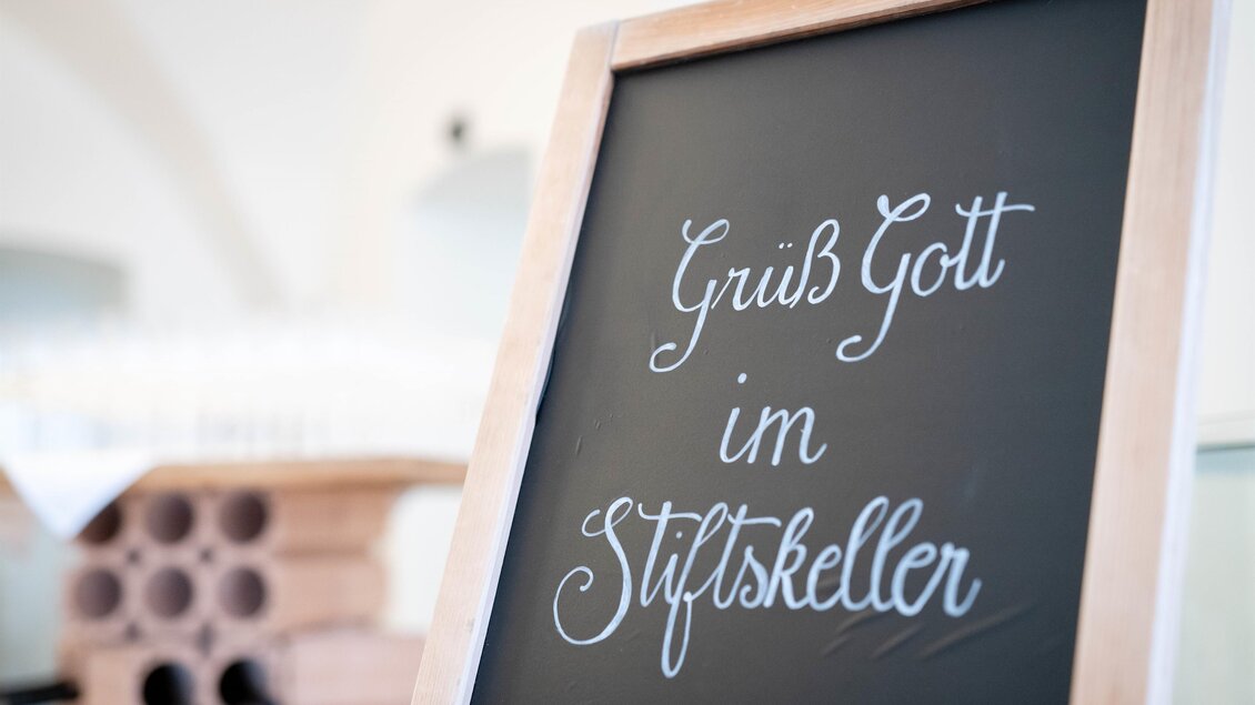 Grüß Gott im Stiftskeller Admont