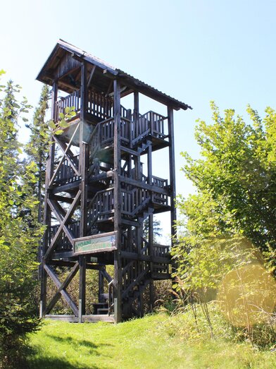 Stoani Weltturm_Aussichtsplattform_Almenland | © Oststeiermark Tourismus | Christine Pollhammer | © Oststeiermark Tourismus