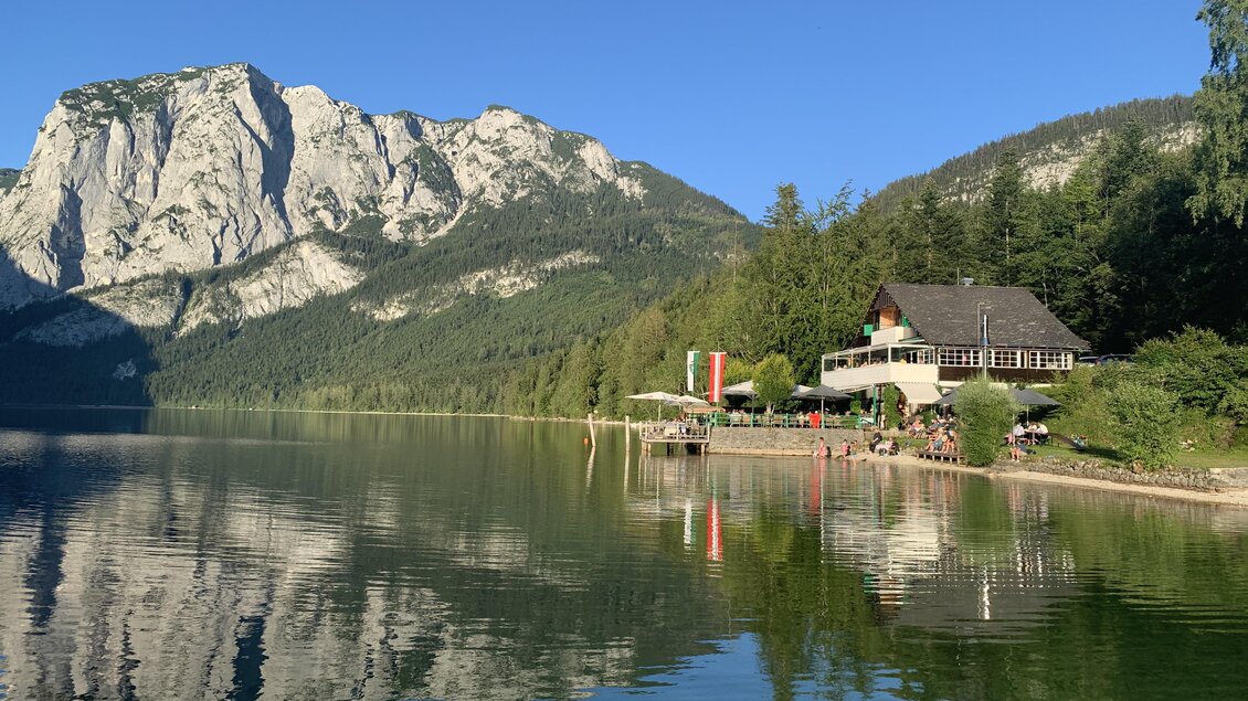 Strandcafe, Altaussee, See | © Strandcafe Hideaways Altaussee www.strandcafe.at
