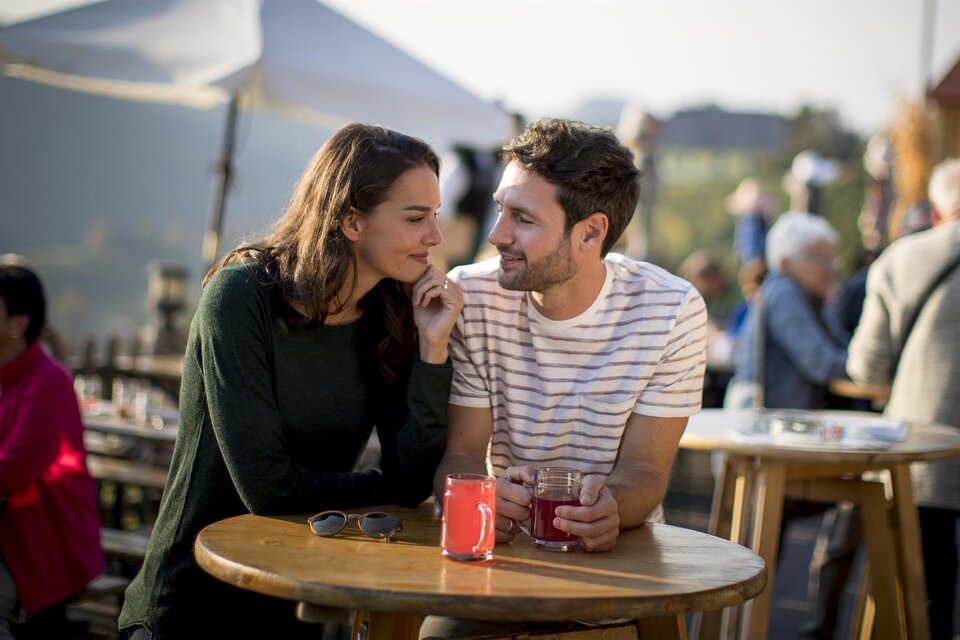 Sturm und Kastanienstände: Festplatz Kitzeck - Impression #1 | © Tom Lamm