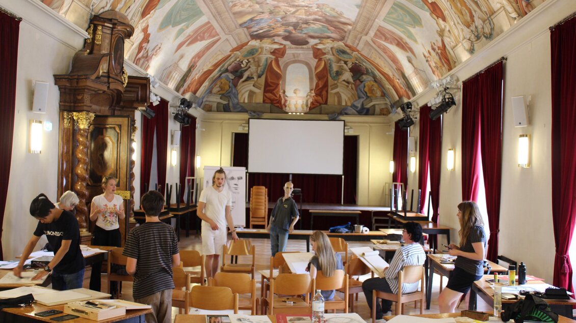 Figurales Zeichnen_SSA Pöllau_Oststeiermar | © Christian Strassegger