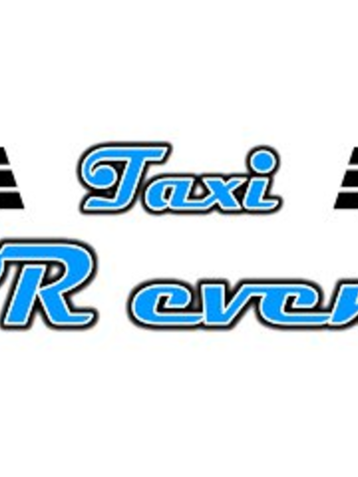Ein Logo für ein Taxi PR-Event. Es zeigt den Schriftzug "Taxi PR event" mit einem modernen Design. | © Taxi PR event OG