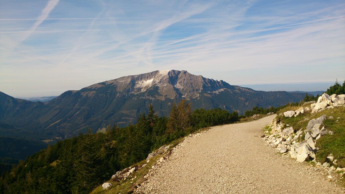 Rundwanderweg mit Blick auf den Ötscher | © TV Hochsteiermark / Brigitte Digruber