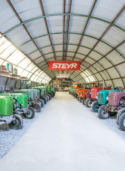 Oldtimer Traktor Museum Halle | © Steir. Rucksackdörfer-Schmid Philipp_Birgit Maier