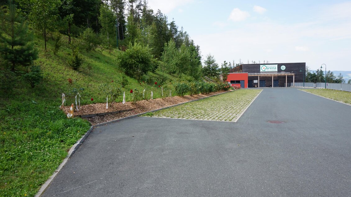 Naturparkarena_Parkplatz_Oststeiermark | © Gemeinde Pöllauberg