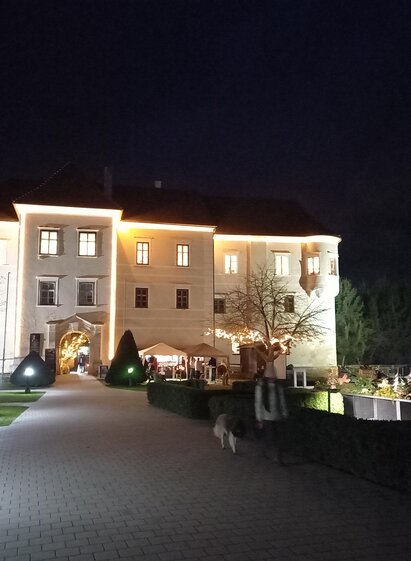 Schloss Burgau zur Weihnachtszeit | Sonja Brünner | © Sonja Brünner