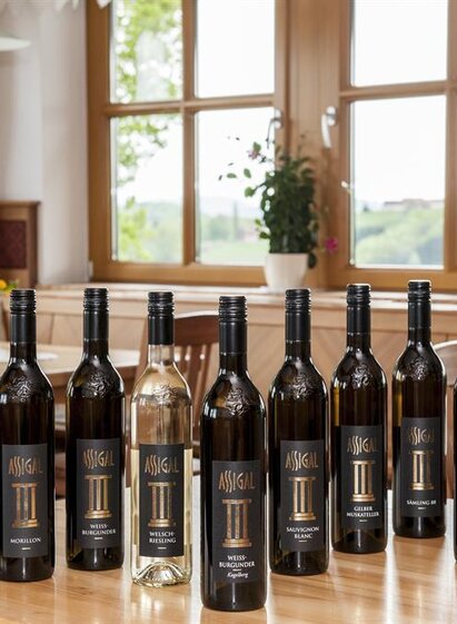 Weinsortiment Weingut und Buschenschank Assigal | Weingut Assigal | © Weingut Assigal