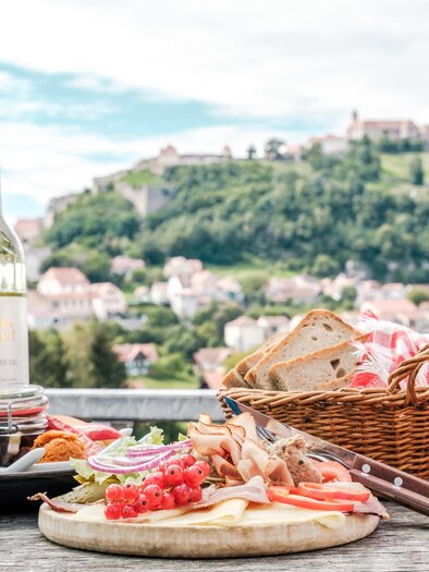 Buschenschank Bernhart Jause | © Weingut Buschenschank Bernhart