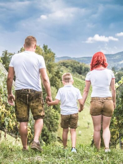 Familie Gaube | © Melanie & Patrick Gaube | Weingut Gaube
