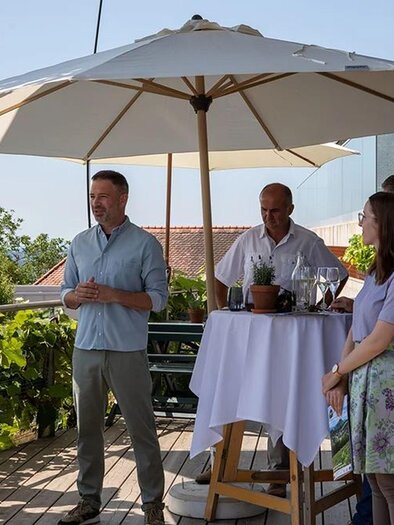 Präsentation des Winzer Vulkanland Magazins | © Winzer Vulkanland