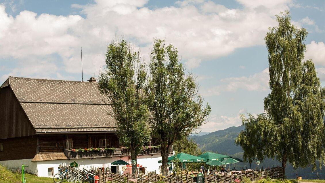 Pierergut auf 1.000 m Seehöhe gelegen | © Naturerlebnis Bürgeralm / Foto: Klaus Morgenstern