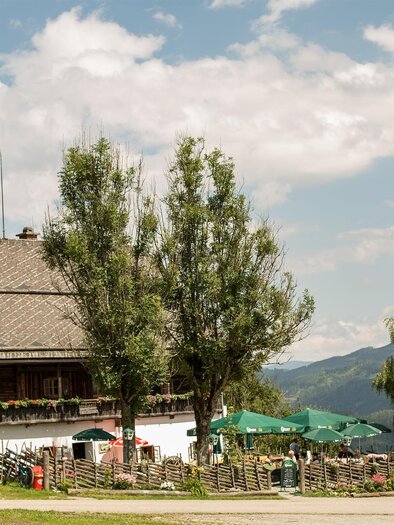 Pierergut auf 1.000 m Seehöhe gelegen | © Naturerlebnis Bürgeralm / Foto: Klaus Morgenstern