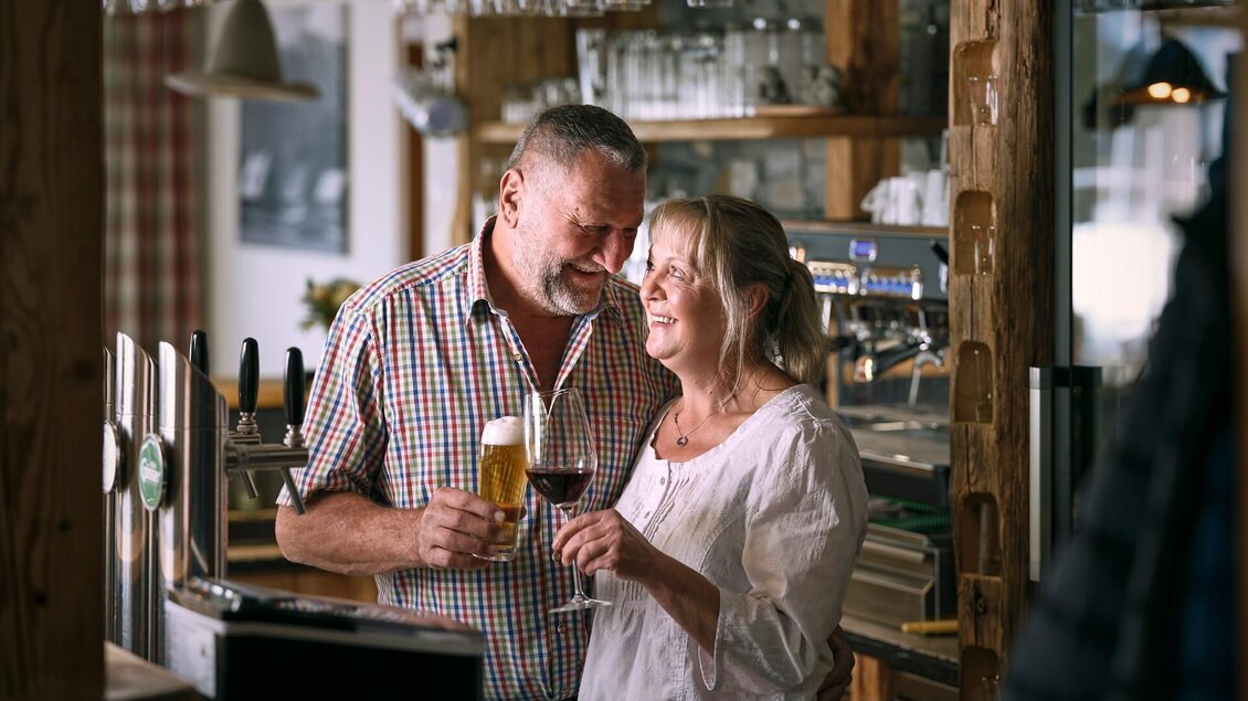 Manuela & Hias von der Xeis Stub´n