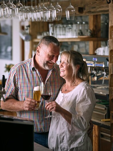 Manuela & Hias von der Xeis Stub´n