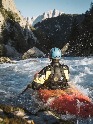 Kajakfahren auf der wilden Enns | © Stefan Leitner | © Stefan Leitner