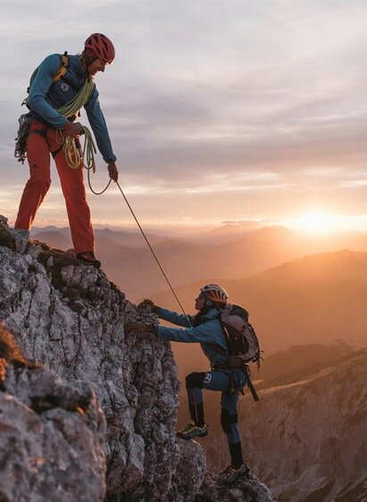 Geführte Bergtour mit Rene Guhl | © Stefan Leitner