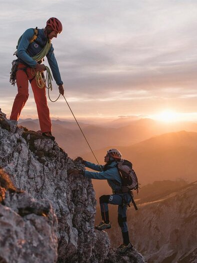 Geführte Bergtour mit Rene Guhl | © Stefan Leitner