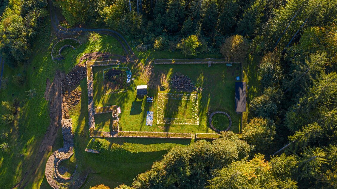 Altburg Schwanberg von oben | © Schilcherland Steiermark