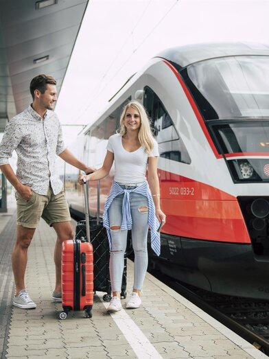 ÖBB Bahnhof Feldbach | © Tourismusverband Feldbach/ B. Bergmann | © Tourismusverband Feldbach/ B. Bergmann