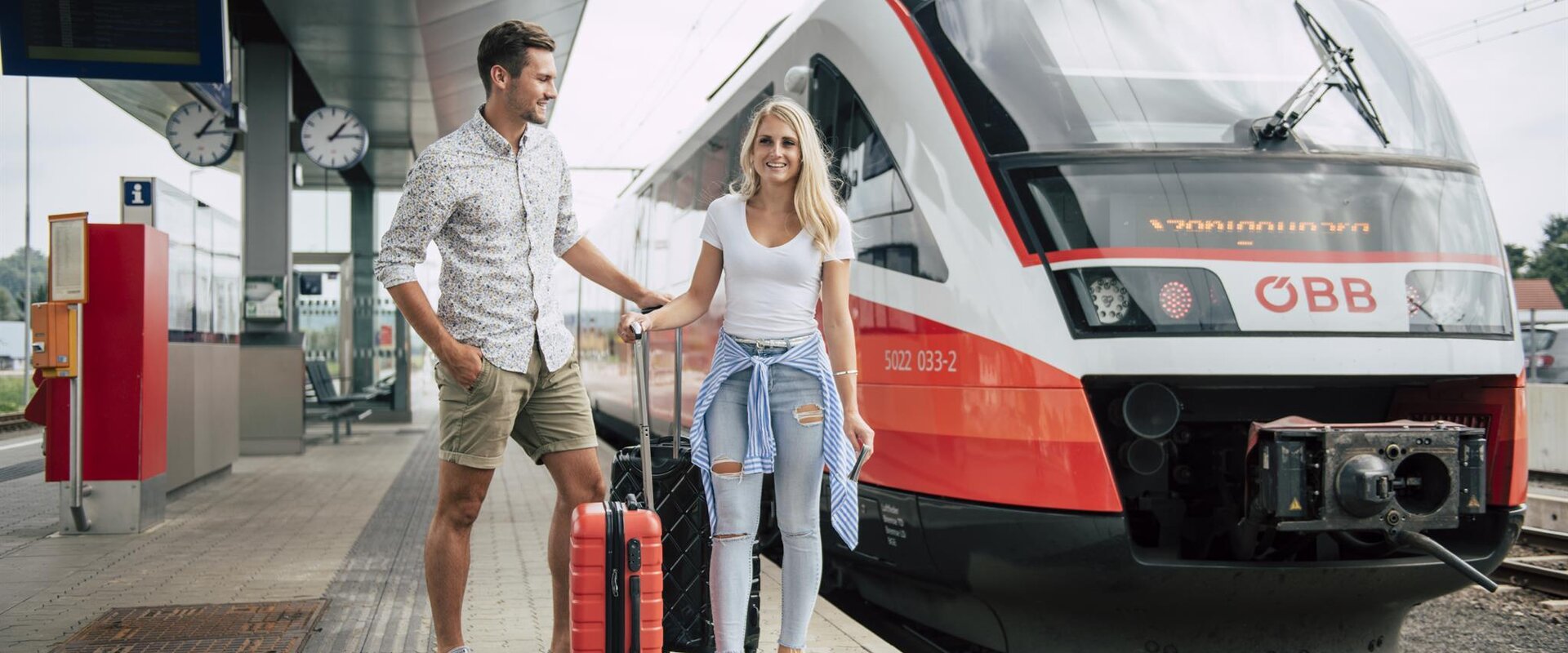 ÖBB Bahnhof Feldbach | © Tourismusverband Feldbach/ B. Bergmann | © Tourismusverband Feldbach/ B. Bergmann