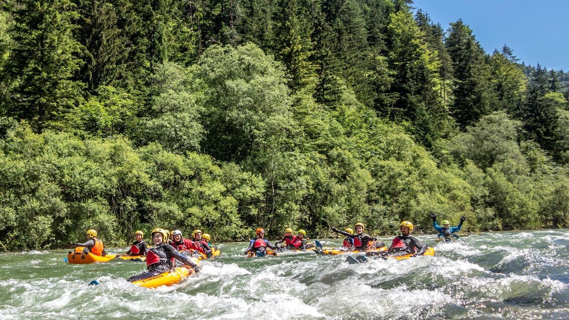 Riverbug-Tour auf der Salza | © Black Sheeps Adventures KG