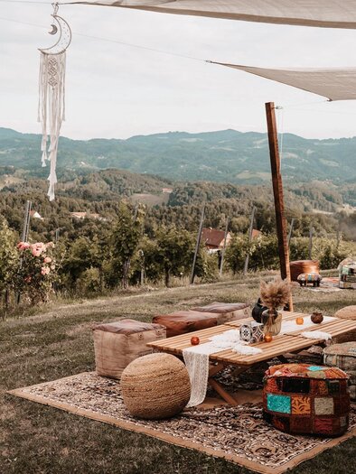 boho by KILGER Sitzmöglichkeiten | © Michaela Lorber