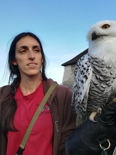 Falknerin | © Waltraud Pusterhofer