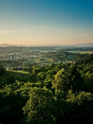 Ausblick von der Burg nach Deutschlandsberg | © Schilcherland Steiermark