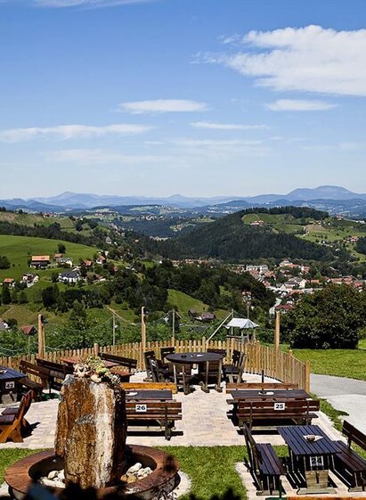 Buschenschank Zach_Wunderschöne Aussicht | © Peter Lenz