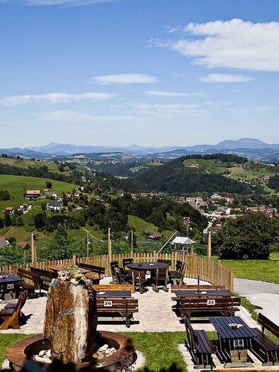 Buschenschank Zach_Wunderschöne Aussicht | © Peter Lenz