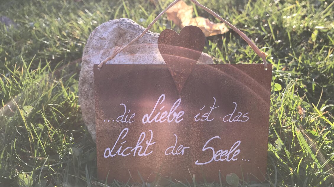 Spruch  | © Heidi Seebacher