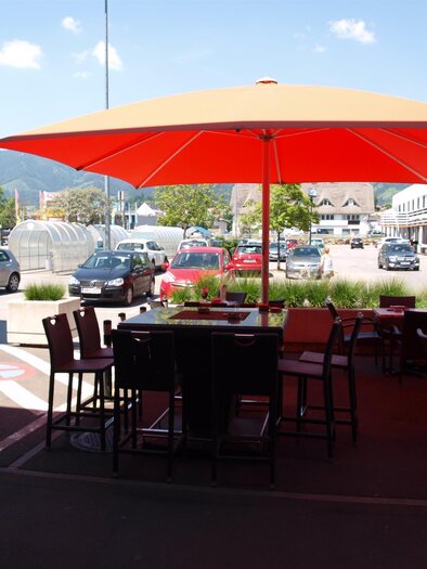 Gastgarten Cafe Eurotreff Euromarkt | © Cafe Eurotreff