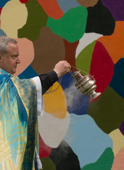 Der bunteste Kirchturm der Welt | © Tourismusverband Feldbach