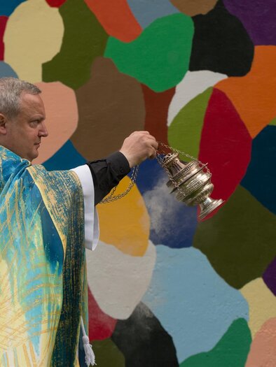 Der bunteste Kirchturm der Welt | © Tourismusverband Feldbach