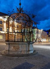 Eisner Brunnen bei Nacht | © K. Pashkovskaya | © K. Pashkovskaya