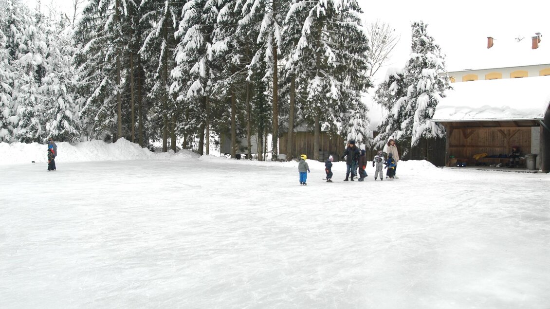 Eislaufen am Klause Parkplatz | © Stadtgemeinde Deutschlandsberg