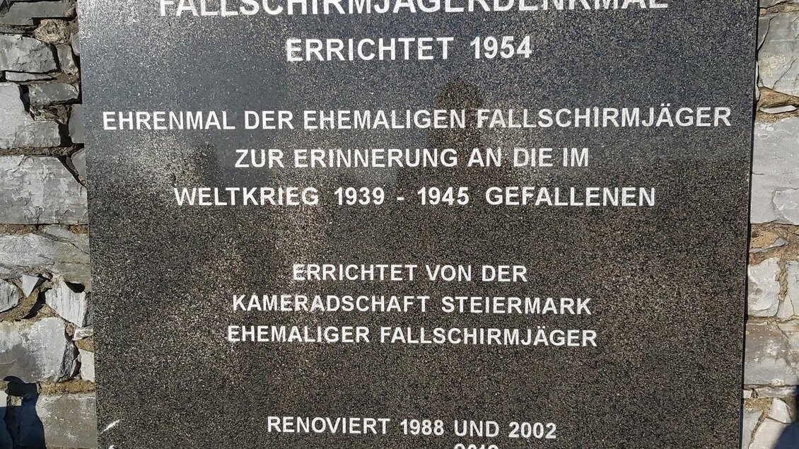 Fallschirmjägerdenkmal | © Privat