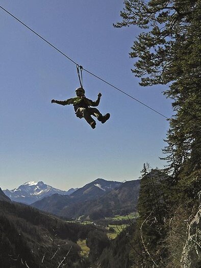Adrenalinkick Hochseilgarten | © Klaus Hausl