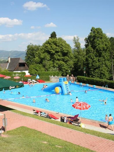 Oberhalb des Kurparks gelegen