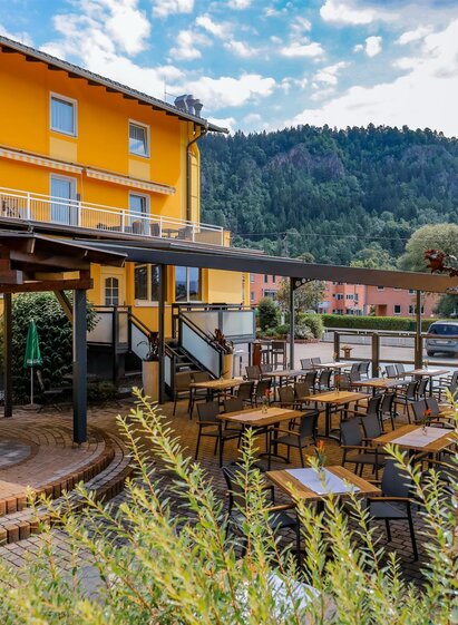 Freiensteinerhof Gastgarten | © Freiensteinerhof GmbH & Co KG