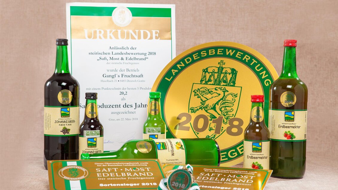 Landessieger Saft Gangl | © Andrea Gangl