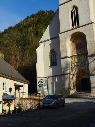 Pernegger Dorfstub'n Außenansicht