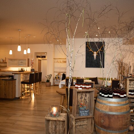 Gastraum | © GlaMUR-Genuss am Fluss, Ulrike Korntheuer | © GlaMUR-Genuss am Fluss, Ulrike Korntheuer