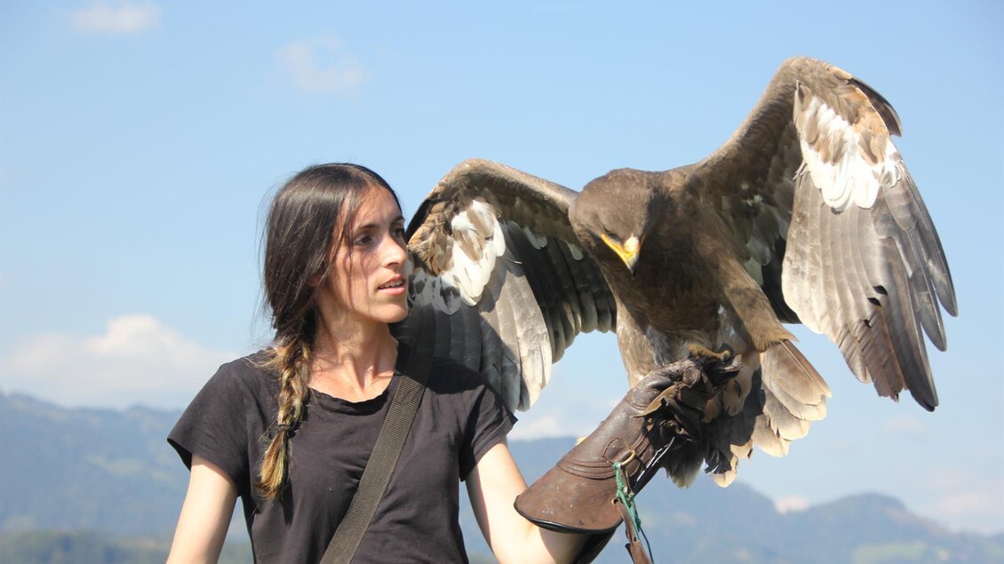 Antonia mit Adler
