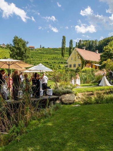 Hochzeit am Weingut Georgiberg